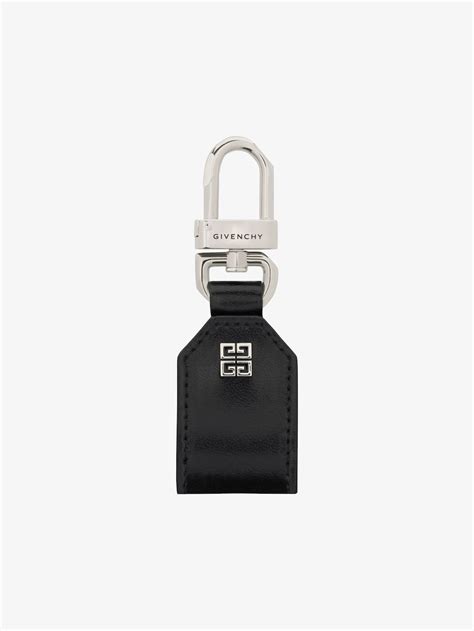 givenchy 4g keyring|4G keyring in leather in .